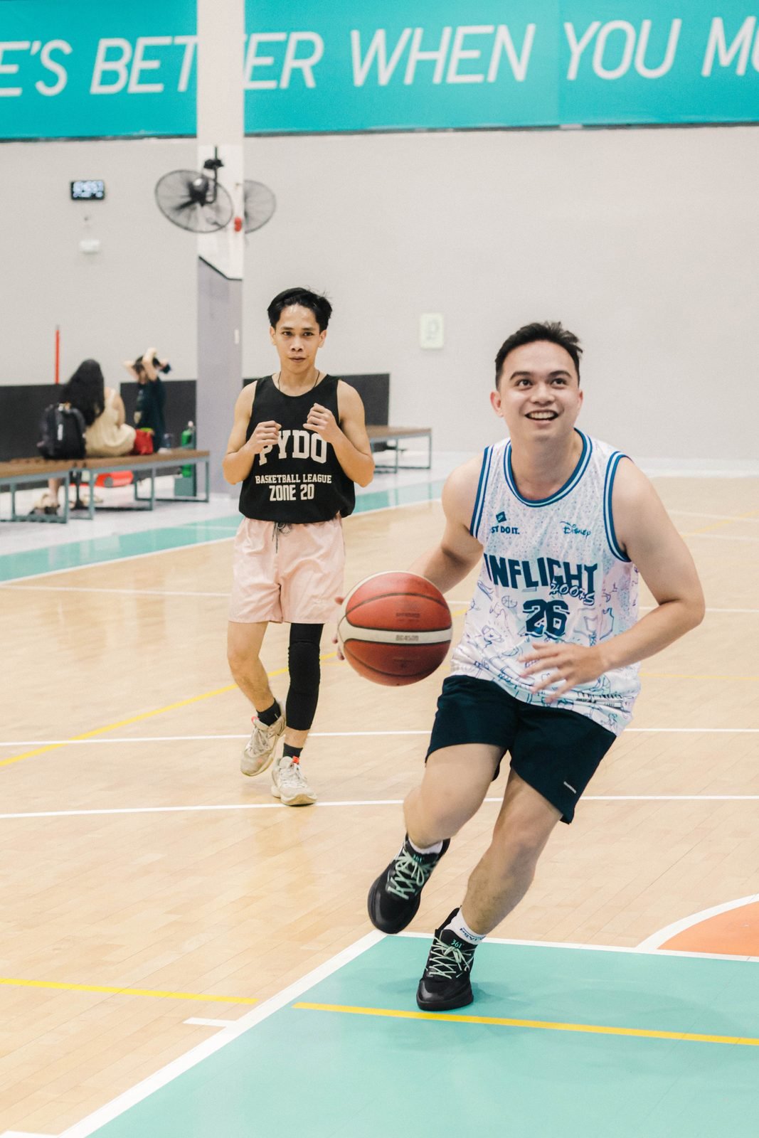 Player dribbling at BTC Saturday Runs, Metpark Sports Center, October 3